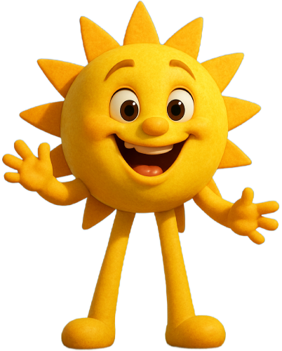 happy sun